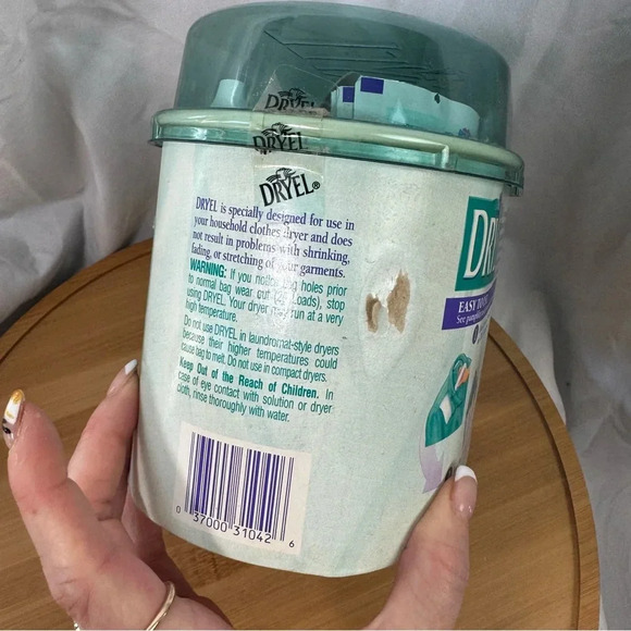 Dryel At Home Dry Cleaning Starter Kit 16 Garment 4 Dryer Load New Sealed 1997 - Picture 4 of 5